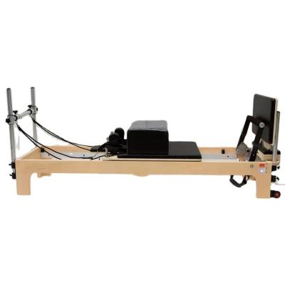 China home gym fit body gym pilates reformer machine maple studio maple massage white wood core white wood bed solid machine equipment for sale