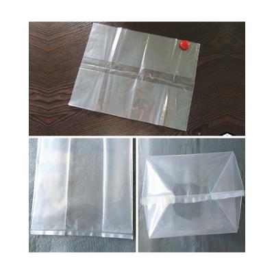 China Highly transparent transparent organ bag dustproof dustproof pe plastic packaging bag transparent sealed bag for sale