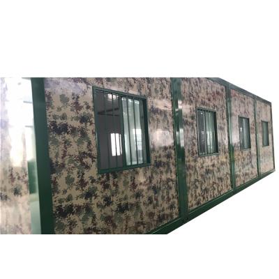 China Modern prefab t-type house 40 footer expandable prefab container house 20 ft folding prefab container housemodern for sale