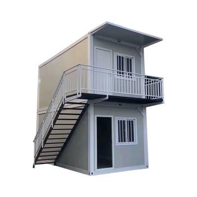 China Modern Prefab 40ft Folding Shipping Container Ready Made House Fully Furnished Modern Lightweight PVC Steel Frame and Sandwich Panel for sale