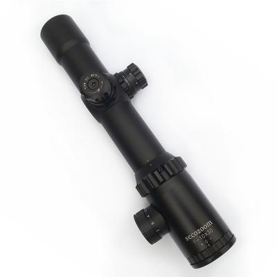 China 1-10X30 FFP Scopes Illumination Reticle Tactical 101-10.1ft / 100yds Field View 1.38 In Tube for sale