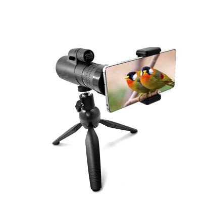 China Langstrecken-Monocular des lauten Summens 10-30X42 mit Stativ-Handy-Clip zu verkaufen