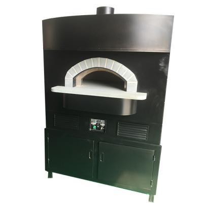 China Hotels Bakery Lava Stock Commercial Revolving Pizza Oven Wood And Gas Italy for sale