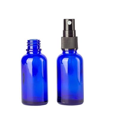 China OEM Essential Oil Spray Glass Bottle Cobalt Blue Essential Oil Dropper Bottle 5ml 10ml 15ml 20ml 30ml 50ml 100ml for sale