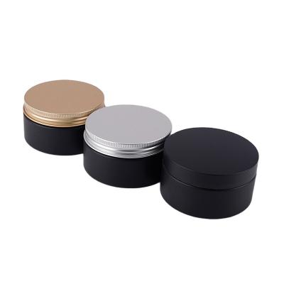 China Factory Wholesale Color Cosmetic Empty Glossy Matte PET Face Cream Jar for sale