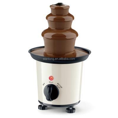 China Hotel Factory Directly Supply Mini Chocolate Fountain 3-Tiers for sale