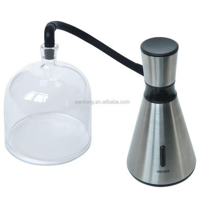 China Portable Household Food Battery Operated Smoker Strong Proof With Dome Cover Handheld Smoke Infuser for sale