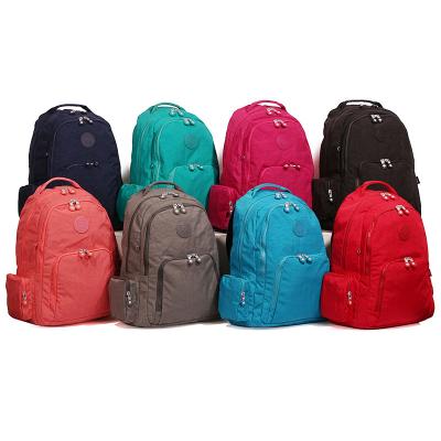 China Custom Anti-theft Unisex Casual Backpack Waterproof Nylon Multicolor Large Logo Capacity Teenager Sports Bag Portable Schoolbag for sale