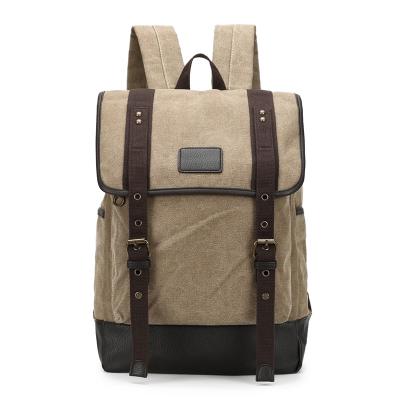 China LAPTOP Factory Logo Large Capacity Canvas Waterproof Custom Multipockets Increasing Travel Shoulders Backpack For Men for sale