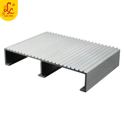 China Industrial Aluminum 6063 Robot Fence Anodized Aluminum Profile for sale