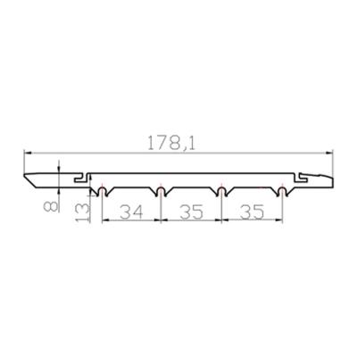 China Robot Barrier Aluminum Beam GKX-Y1459 For Sample Open-die Customization for sale