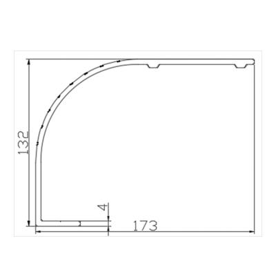 China Robot Barrier Aluminum Beam GKX-Y1464 For Sample Open-die Customization for sale