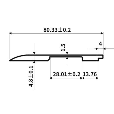 China Robot Barrier Aluminum Beam GKX-Y1465 For Sample Open-die Customization for sale