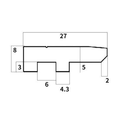 China Robot Barrier Aluminum Beam GKX-Y1497 For Sample Open-die Customization for sale