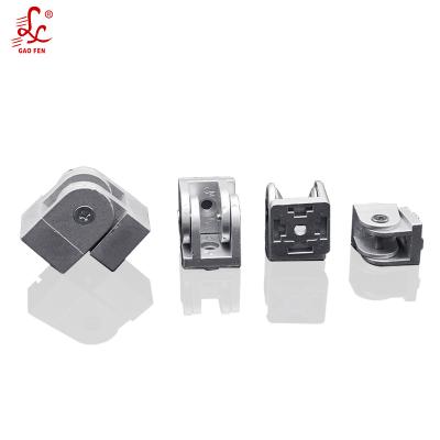 China Common Connector Activities Hinge Live Alloy Profile Connector For Aluminum Profile for sale