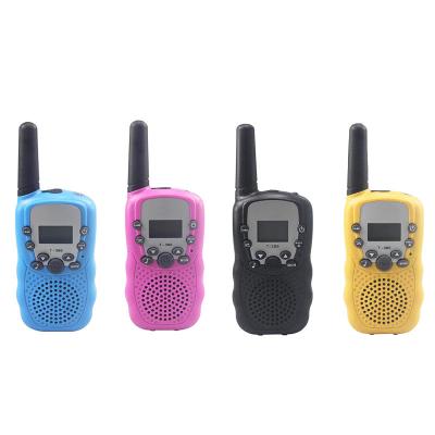 China Custom Long Distance Communication Travel Walkie Talkie Walkie Talkies For Kids Toys 22 Channels 2 Way Radio Toy 3 Kilometers Long Range With Backlit LCD Flashlight liquids for sale