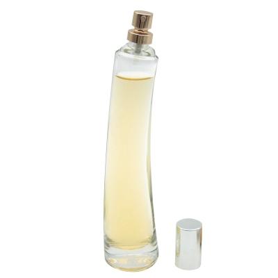 China High transparent 50ml glass spray perfume bottle HAODEXIN high quality glass perfume bottle fancy bottle glass for sale