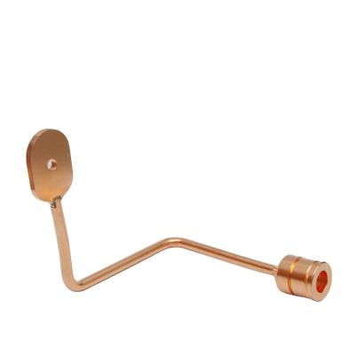 China T2/Red Copper China Supply Electrical Accessories Conductor Rod Red Copper Adapter C-Phase Conductor Accessories for sale