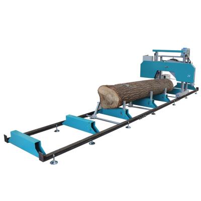 China China Made Movable Wood Horizontal Saw Slitter Gasoline Engine Wood Cutting Machinery Portable Sawmill for sale