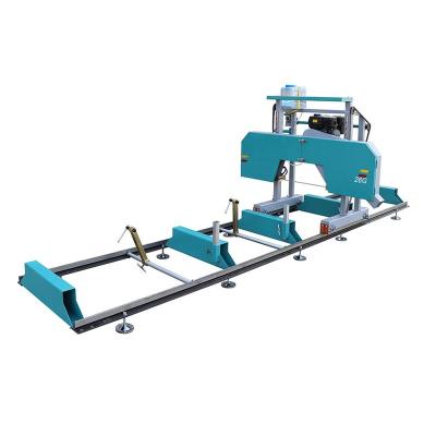 China New Arrival Portable Horizontal Wood Horizontal Band Saw Machine Band Sawmill For Sale for sale