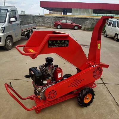 China Building Material Shops Diesel Engine Wood Chipper Wood Branch Chopper Machine For Sale for sale