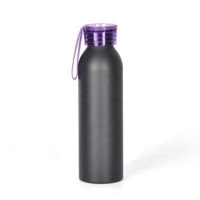 China Viable 630ml Bpa Logo Single Layer Portable Aluminum Free Custom Water Bottle for sale