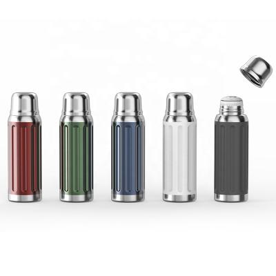 China Wholesale New Arrival Business Double Wall Vacuum Stainless Steel Travel Bullet Flask for sale