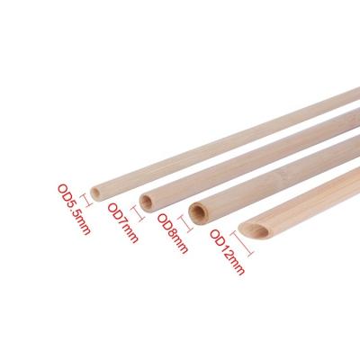 China Bpafree Sustainable Reusable Pure Natural Natural Cheap Bamboo Drinking Straw for sale