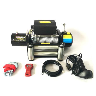 China AUTOMATIC 12000lb CE Approved 4X4 Electric Winch for sale