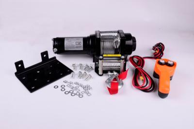 China Hot Sale 3500lbs ATV/UTV Rebate 12v Mini Electric Winch With CE EMC ROHS Approved for sale