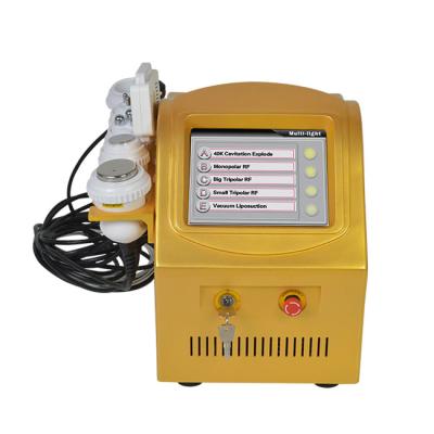 China Hot Sale Cellulite Fat Reduction RF Portable Weight Loss Cavitation Slimming Machine for sale