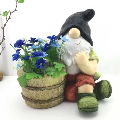 China Europe and the United States Resin Crafts Resin Crafts Making Father Mother's Day Gifts Home Decoration Cute Old Man Dwarf Ornaments for sale