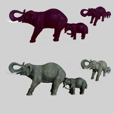 China Europe and the United States high-grade sculpture resin elephant creative elephant statues for Asia home decoration crafts resin elephant for sale