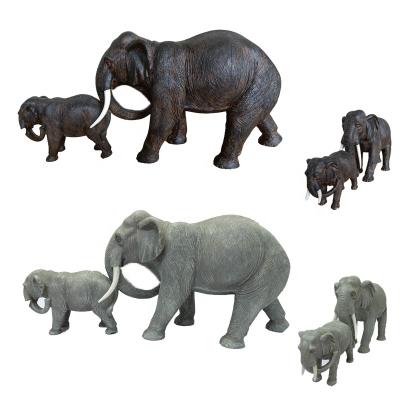 China Europe and Home Deco - USA Vintage Souvenirs Resin Craft Elephant Statues for Home Decoration Crafts Resin Elephant for sale