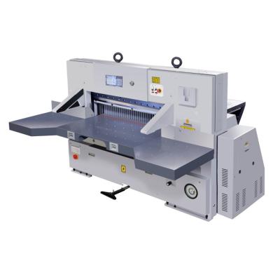 China QZYK1150D Print Shops Program Control Paper Slitter Listing Paper Slitters Micro Paper Guillotine for sale