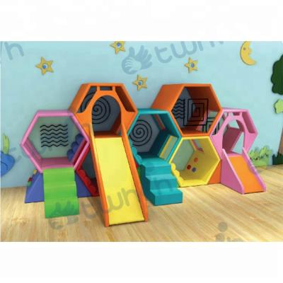 China Soft Toy Sensory Classroom Children Toys Colorful Honeycomb For Kids for sale