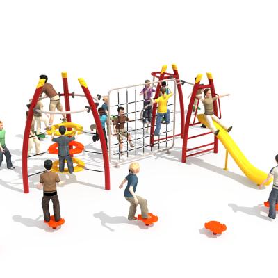 China Plastic Outdoor Playground Outdoor Playground Equipment School Playground Climbing Rope Game For Sale for sale