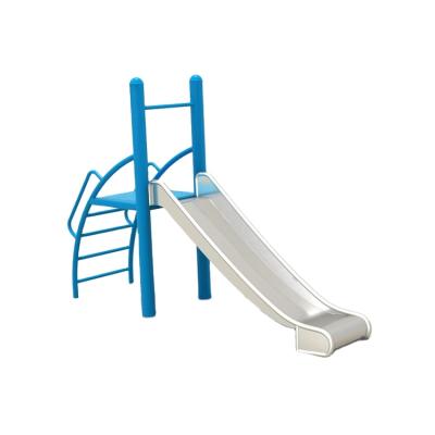 China SS metal slides playground, stainless steel slides for kids, slide and ladder for kindergarten kids for sale