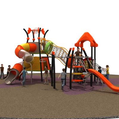 China plastic playground amusement park toys for kids outdoor playground equipment for sale for sale