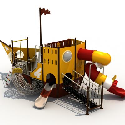 China Hot Sale Children Outdoor Playground Pirate Ship Combo Slide 1204x607x600 for sale