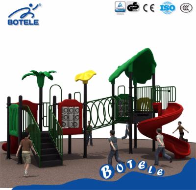 China Kids Plastic Slide Outdoor Playground 1100*680*430cm for sale