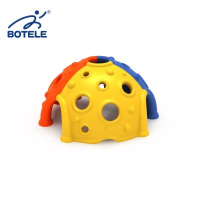 China Playground Plastic Kids Toys Playground Equipment Outdoor Play Plastic Rock Climber for sale