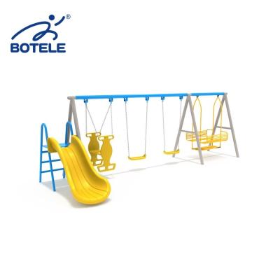 China Outdoor Amusement Zone Amusement Park Swing Slide For Kid for sale