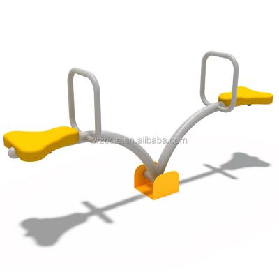 China Hot Selling Galvanized Pipe Kids Seesaw Playground Equipment Seesaw For Kids Play Toys For Children for sale