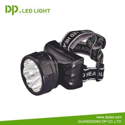 China Manufacturer Supply Headlamp Camping Light 9 LED Head Light Led for sale