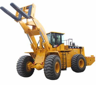 China Advertising company 28 tons 28t stone wheel loader forklift cat988 curing program block for sale