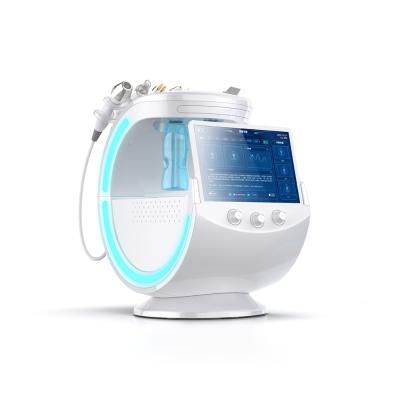 China Skin Tightening Multifunctional 7 in 1 Ice Blue New Facial Smart Skin Management System for sale