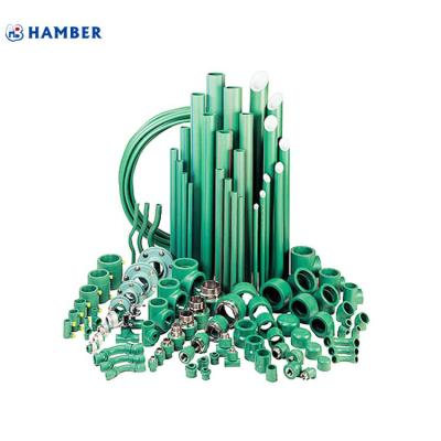 China HOT AND COLD WATER HAMBER PIPES HAMBER Pipes HDPE Polyethylene Plastic PVC Pipe Fitting pe ppr pipe and fit ppr pipe fitting tools ppr manufacturer for sale