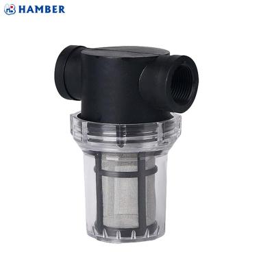 China Portable Car Water Purifier Irrigation Strainer Filter Water Pump Pipe Purifier Strainer for sale