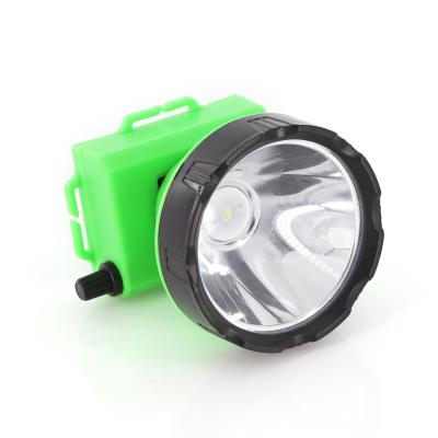 China BM-05-75 Green Color Camping Head Lamp LED Headlight LED Light Waterproof Rechargeable Headlight for sale